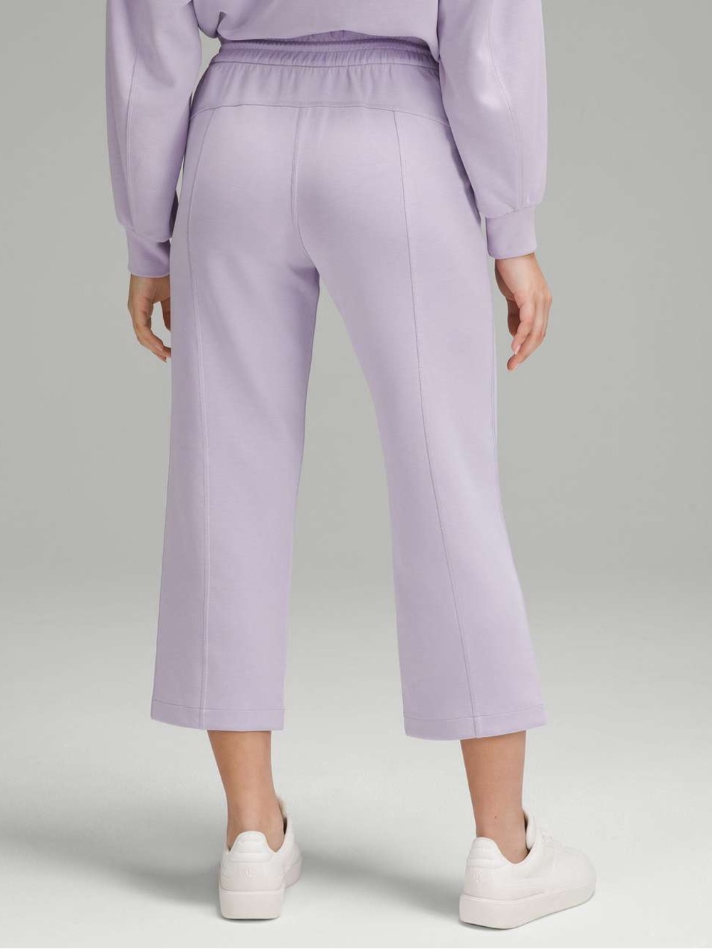 Lululemon Softstreme High-Rise Straight-Leg Cropped Pant Lilac Ether